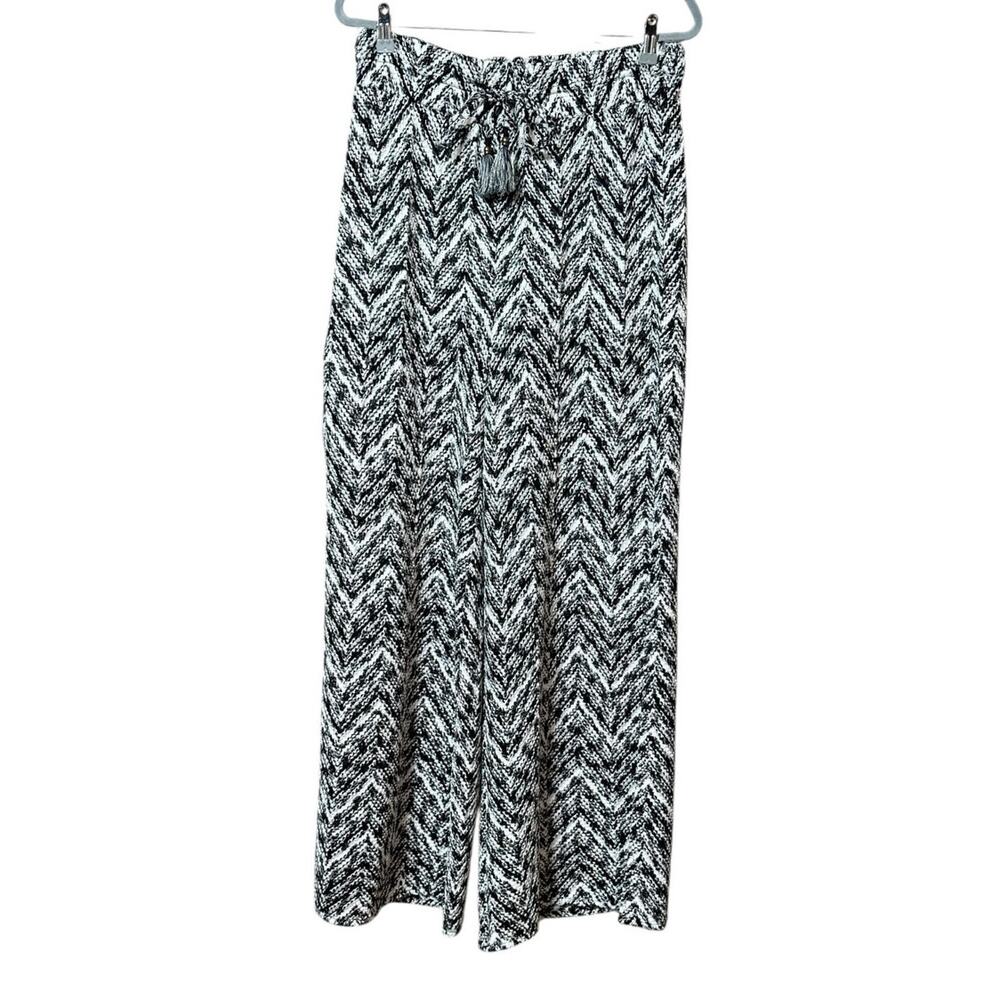 Ramy Brook Taytum Space Dye Chevron Knit Swim Cover Up Pants Size Large - Picture 9 of 12